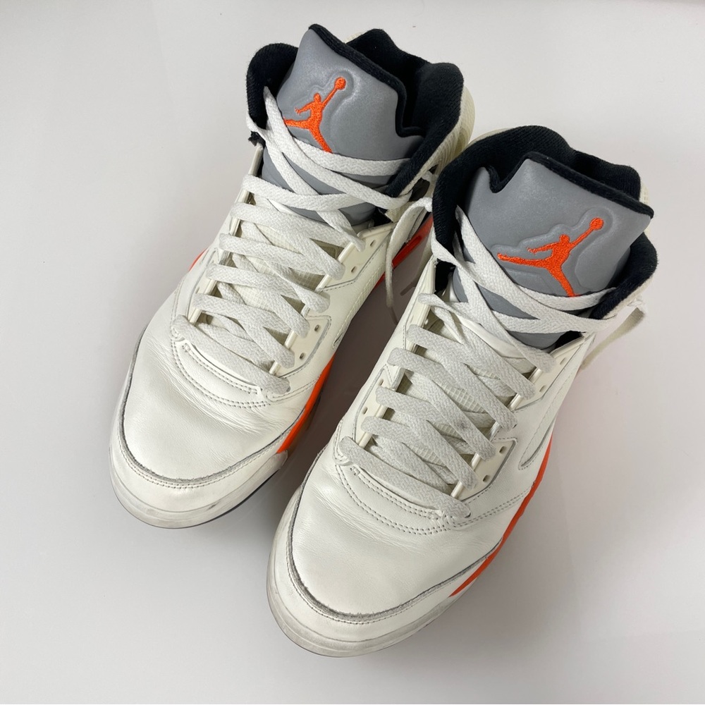 Nike Air Jordan 5 Retro Men's Size 10 Shattered Backboard Orange DC1060-100 - Picture 2 of 10